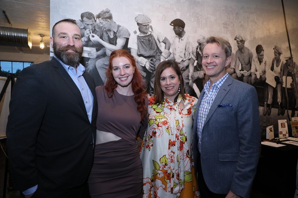 Tour Co-Chairs pose for photo with partners