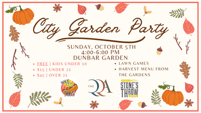 2025 City Garden invite